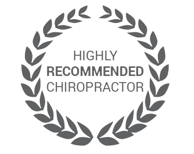 Chiropractic Cincinnati OH Highly Recommended Chiro Badge